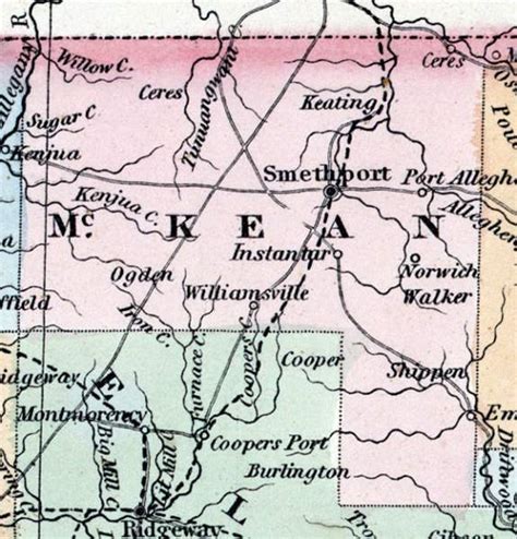 McKean County, Pennsylvania, 1857 | House Divided