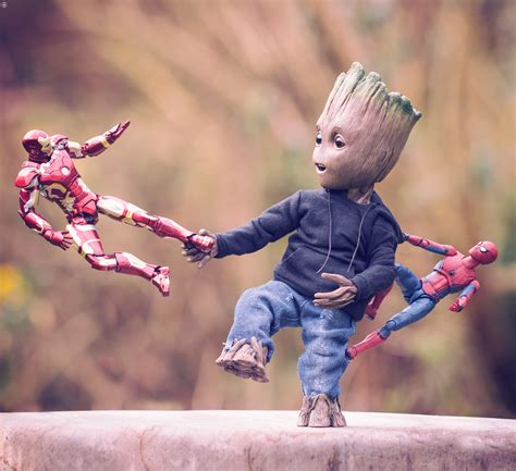 Cute Baby Groot Wallpapers - Top Free Cute Baby Groot Backgrounds - WallpaperAccess