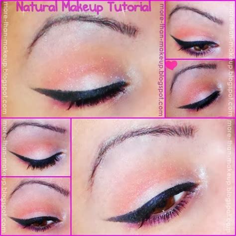 MORE THAN MAKEUP: Natural and easy makeup tutorial - Tutorial trucco facile e naturale