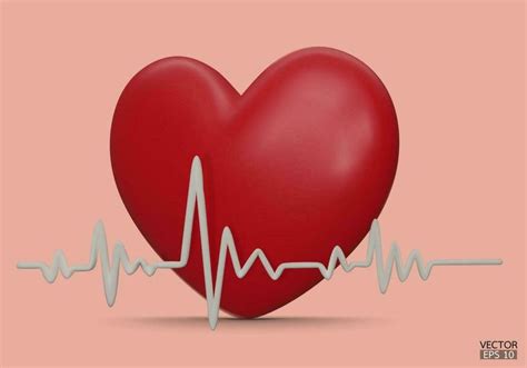 Red heart with white pulse line icon for design. Heart pulse. Heartbeat lone, cardiogram ...