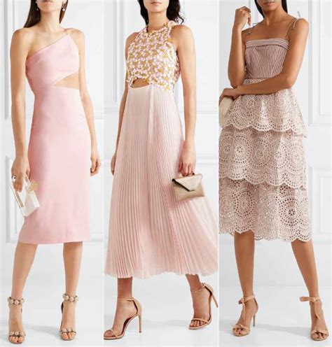 Blush Pink Dress What Color Shoes with Blush or Light Pink Dress?