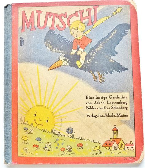 1931 Vintage GERMAN CHILDREN Book Mutschi Art Deco | Etsy | Art deco ...