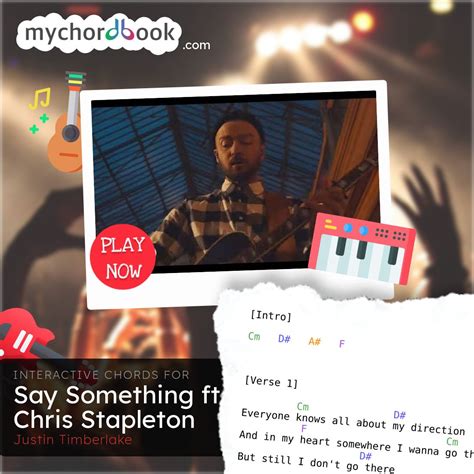 Justin Timberlake - Say Something ft Chris Stapleton Chords