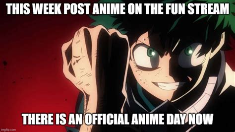 anime day every sunday - Imgflip