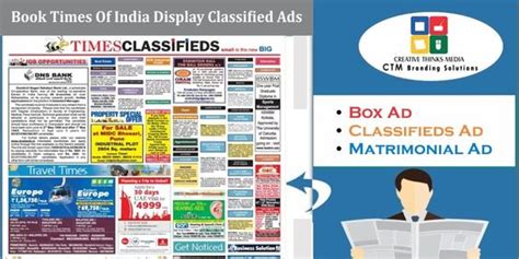 Newspaper Advertising: Types, Tips, & Examples - CTM