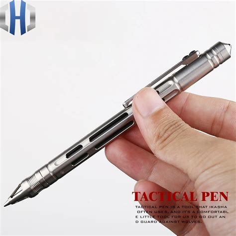 Titanium Pencil Mechanical Pencil | Pencil Titanium Tactical | Mechanical Pen Tactical ...