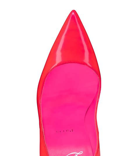 Christian Louboutin pink So Kate Patent Leather Pumps 120 | Harrods UK