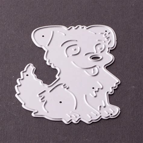 cute dog die cutting dies Beach Mediterranean scrapbooking embossing ...