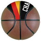 GERMAN FLAG COLORS + your ideas Basketball | Zazzle