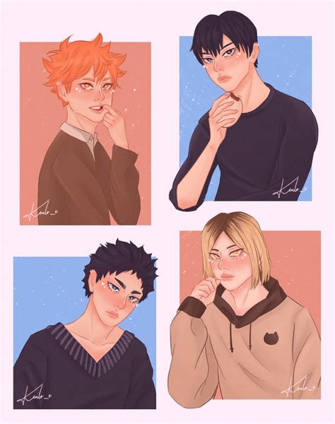 Haikyuu boys by keulo-e on DeviantArt