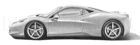 How To Sketch A Car, Step by Step, Drawing Guide, by JTM93 - DragoArt