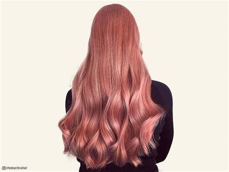 Top 19 Rose Gold Hair Color Ideas Trending in 2019