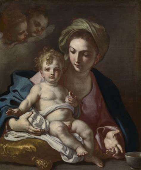 Francesco Solimena (1654-1747) — The Madonna and Child, 1720-1730 : The ...