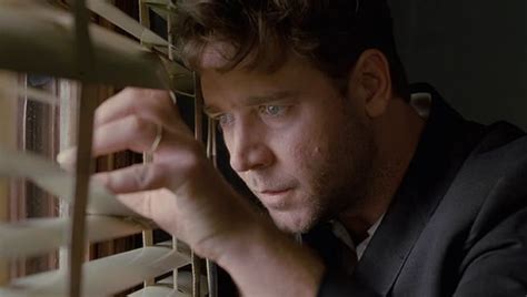 Russell Crowe in Ron Howard's "A Beautiful Mind" | Beautiful mind, Movie quotes, Oscar movies