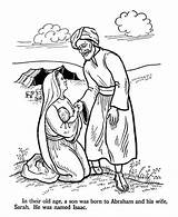 Abraham And Sarah Son Issac Coloring Page  Free Printable sketch template