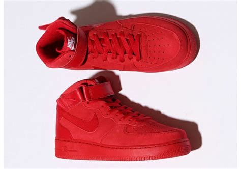 Nike Air Force 1 Mid Red October 315123-609 | SneakerNews.com