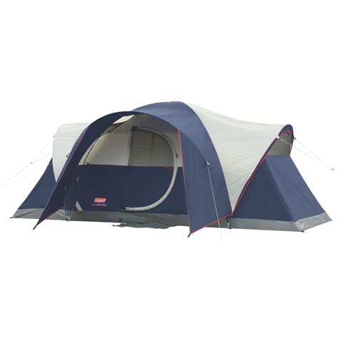Coleman 8-Person Elite Montana Cabin Camping Tent with LED Lighting System - Walmart.com