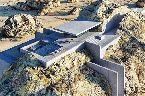 House in a Rock Architecture Concept is Almost a Cave but Not Quite ...