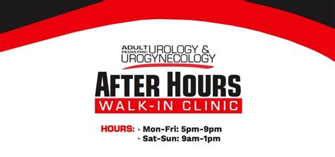 After Hours Walk-In Clinic | Adult Pediatric Urology & Urogynecology