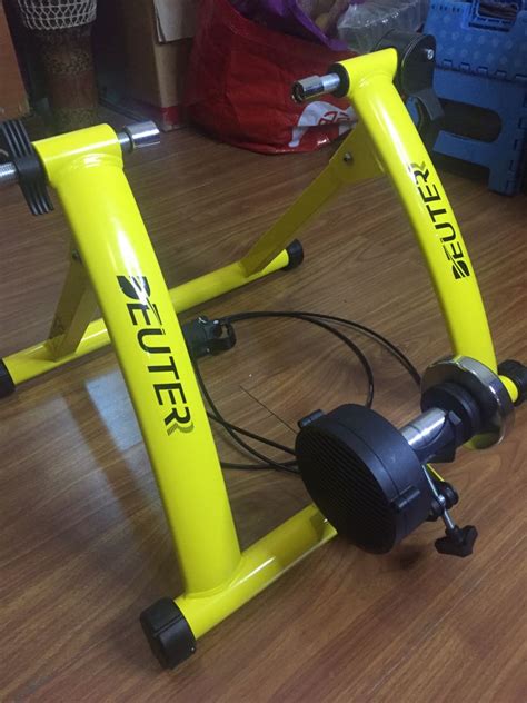 Indoor Bike Trainer Deuter, Sports Equipment, Bicycles & Parts, Bicycles on Carousell