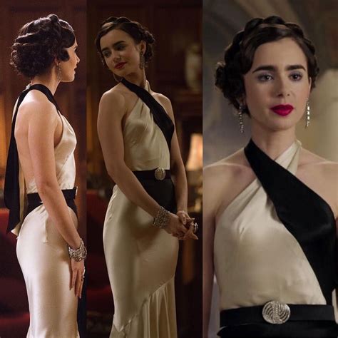 Lily Collins as Celia Brady in The Last Tycoon (2016-17). Costume design by Janie Bryant 🖤 ...