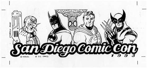 San Diego comic con banner design 2 by mike-kinsella on DeviantArt