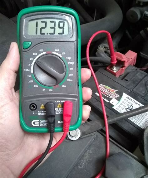 Testing a Car Battery With a Multimeter