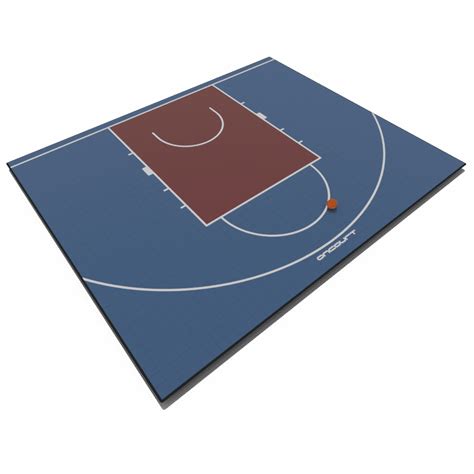 11.44 x 9.38m Basketball Court Surface - OnCourt Online