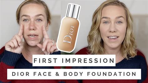 Dior Backstage Face & Body Foundation | Body foundation, Face and body ...