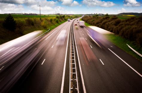 Motorway Traffic Stock Photo - Download Image Now - iStock