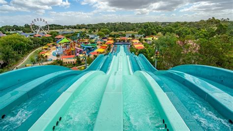 Aqua Racer Water Slide | Adventure Park Geelong - YouTube