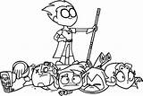Teen Titans Coloring Pages – Printable FREE sketch template