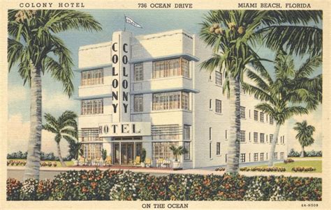 Colony Hotel, Miami Beach FL in 2020 | Colony hotel miami, Colony hotel miami beach, The colony ...