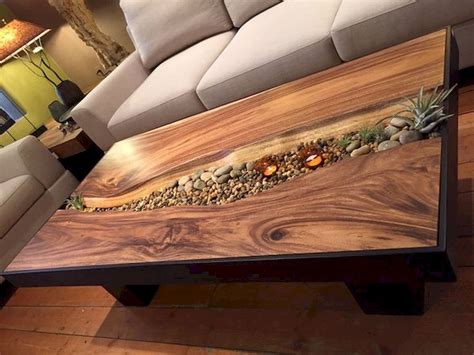 70+ DIY Wood Slab Coffee Table Ideas | Coffee table wood, Coffee table, Contemporary coffee table