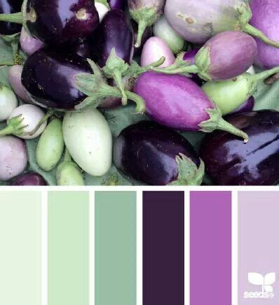 Pin by Eunicé Botha on Colour Palettes | Eggplant color scheme, Purple ...