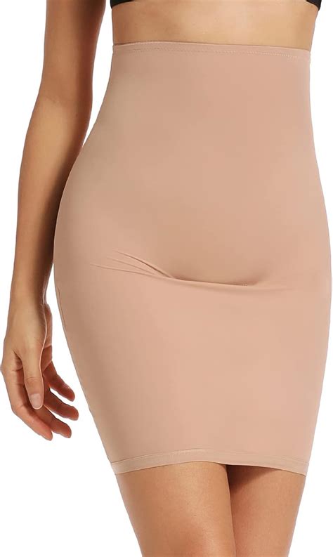 Slips Half for Skirt Shaper Body Slimming Seamless Dress Slip Waist ...