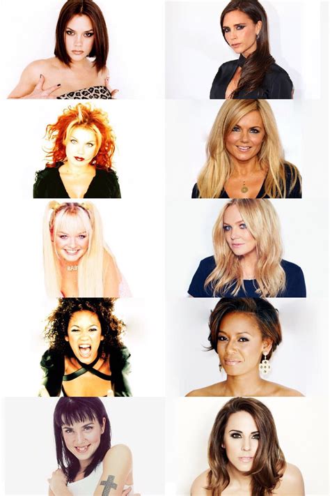 Spice Girls Then And Now