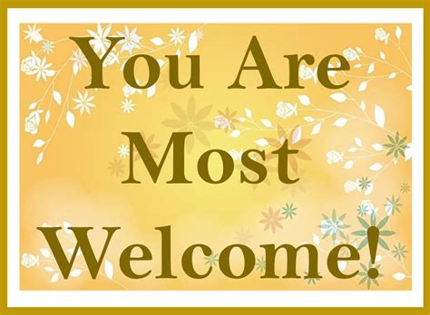 You are most welcome 2 by PaigeMillsArt on DeviantArt