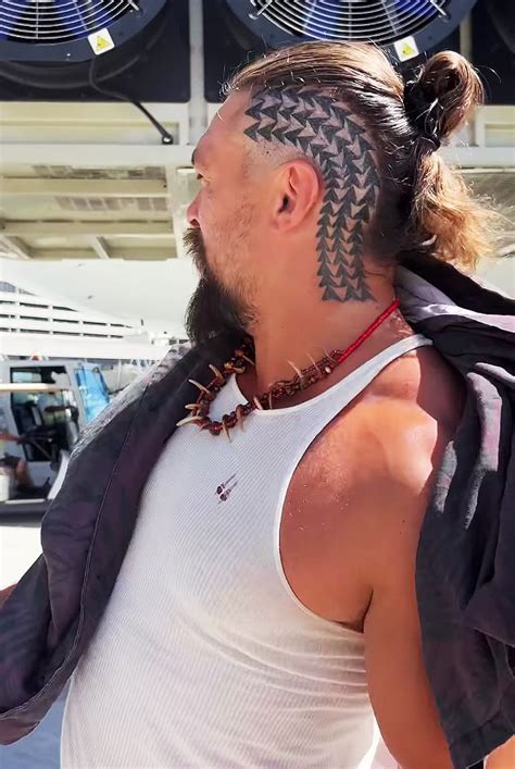 Jason Momoa Reveals New Head Tattoo After Shaving His Famous Hair Off | Jason momoa, Jason momoa ...