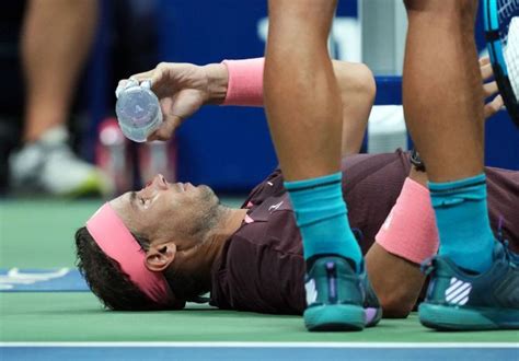 Nadal suffers freak injury at US Open - Rediff Sports