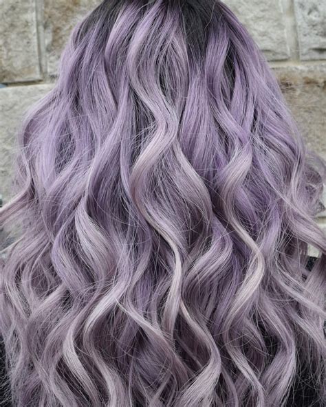 dusty violet hair color - Barbar Maurer