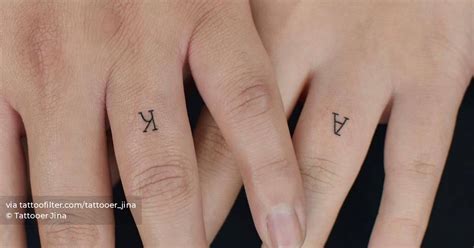 Aggregate more than 52 couple initial tattoos - in.cdgdbentre