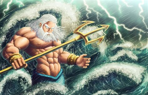 Poseidon's wrath :: Behance