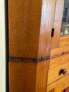 Wooden Corner Cabinet - Kaufman Realty & Auctions