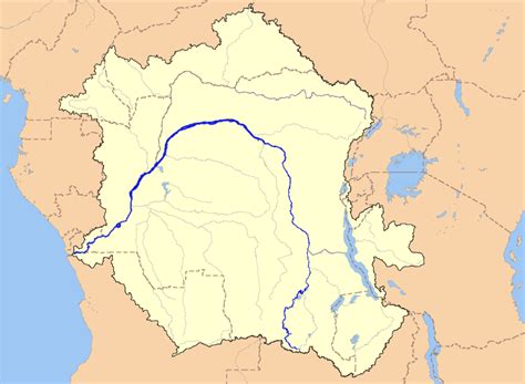 Congo River Basin Map | Living Room Design 2020