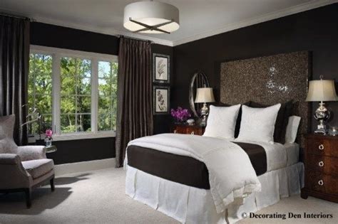 Chocolate Brown Bedroom Furniture Aesthetic Chocolate Brown And White Bedroom Conte ...