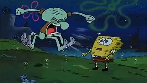 Squidward yelling at Spongebob: Spongebob, Squidward, Angry, Yelling ...