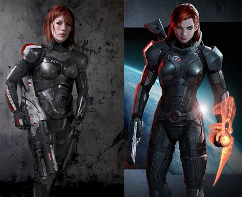 FemShep N7 Armor, Valkyrie Rifle, + Omniblade (Mass Effect 3) | RPF ...