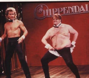 Chris Farley Chippendales - Movie Fanatic