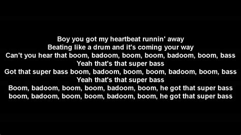 Nicki Minaj - Super Bass + Lyrics - YouTube